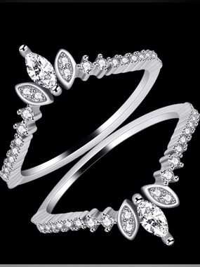 Marquise Cut Engagement ring Enhancer/ring guard